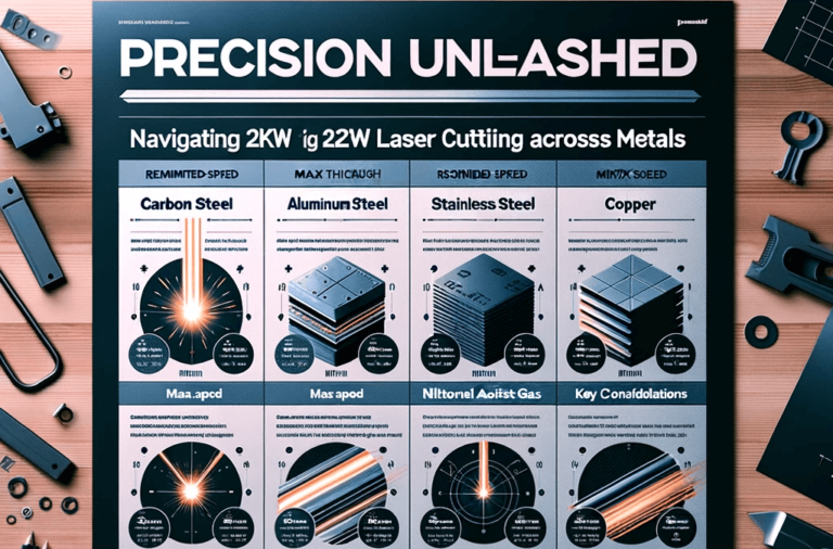 2kw laser cutting parameters